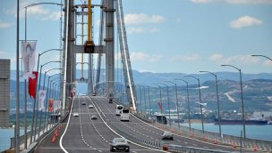 Osmangazi Köprüsü'nde garanti karşılama oranı %120'nin üzerine çıktı