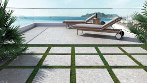 Vitra'dan dış mekanlar için modern ve dayanıklı zemin tasarımı