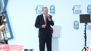 Cumhurbaşkanı Erdoğan, Eyüpsultan'da 41 eserin toplu açılışını yaptı