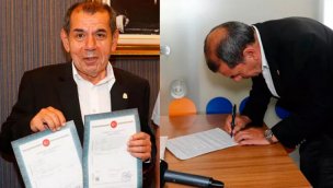 GS Başkanı Dursun Özbek, Galatasaray Adası'nın tapularını aldı