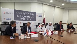 AFAD ve Katar Kızılay Suriye'de 1000 konutluk yerleşim köyü inşa edecek