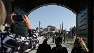İstanbul'a gelen turist sayısı haziranda %115 arttı