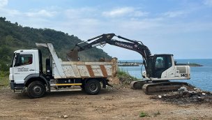 Bakanlıktan Giresun Eynesil sahilini kirletenler hakkında suç duyurusu!