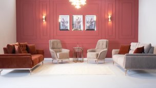 Kilim Mobilya Zebra Koltuk Takımı ile daha iddialı evler!