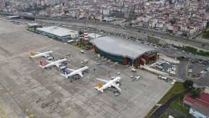 Trabzon Havalimanı'na temmuzda 452 bin 595 yolcu geldi