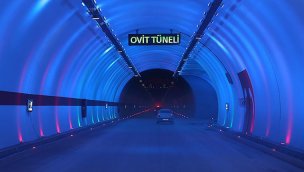 Ovit Tüneli, yılda 15,5 milyon lira tasarruf sağlıyor