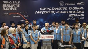 Kağıthane-Gayrettepe-İstanbul Havalimanı metrosunda geri sayım!