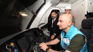 Pendik-Sabiha Gökçen Havalimanı metro hattının test sürüşü yapıldı!