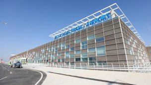 Ercan Havalimanı'nın yeni terminal binası tanıtıldı