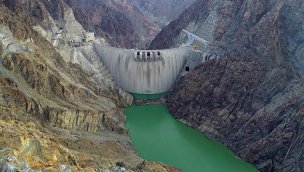 Yusufeli Barajı ve HES'te su seviyesi 45 metreye yükseldi!