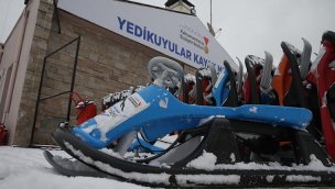 Yedikuyular Kayak Merkezi'nde bu sezon 500 bin ziyaretçi hedefleniyor
