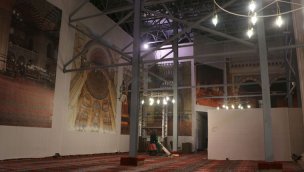 Selimiye Camisi'nde iç mekan çalışmaları yıl sonuna kadar tamamlanacak