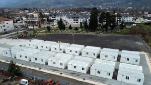 Düzce'de hak sahibi depremzedelere konut çalışması sürüyor!