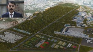 Bakan Kurum'dan Atatürk Havalimanı Millet Bahçesi paylaşımı!