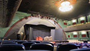 Tarihi Şato Yazar Tiyatro Salonu, Permolit Boya ile güzelleşti!