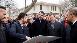 Bakan Kurum, "Saraçoğlu Mahallesi Yenileme Alanı"nı inceledi!
