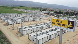 Konya Konteyner Kent'in 2. etabında çalışmalar sürüyor