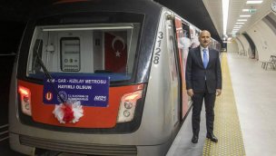 Bakan Karaismailoğu AKM-Gar-Kızılay metro Hattı'nın açılışında konuştu