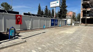 Kayseri Büyükşehir Belediyesi'nden Adıyaman'a konteyner kent