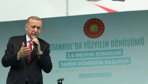 Cumhurbaşkanı Erdoğan: "Bir buçuk milyon yeni konutu İstanbul'a kazandıracağız"
