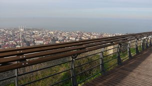 Bakan Karaismailoğlu, Boztepe Seyir Terası'nın açılışına katıldı!