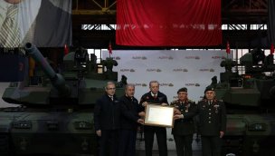 Yeni Altay Tankı testler için TSK'ya teslim edildi