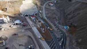 Giresun-Sivas güzergahındaki Eğribel Tüneli'nin inşası tamamlandı!