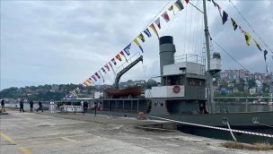 TCG Nusret Müze Gemisi Zonguldak'ta ziyarete açıldı!