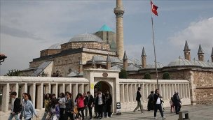Mevlana Müzesi'ni 5 ayda 1 milyon 200 bin ziyaretçi gezdi!