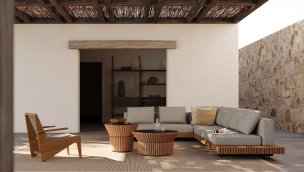 L’unica ile her bahçe artık açık hava odası!