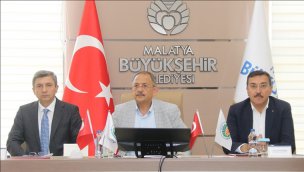 Bakan Özhaseki, Malatya'da konuştu!