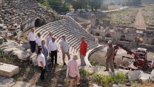 Muğla'daki Tlos Antik Kenti'nde kazı çalışmaları sürüyor!