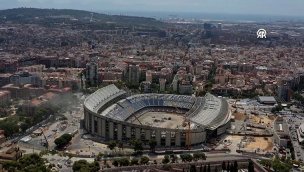 Barcelona’nın dünyaca ünlü stadı Nou Camp yıkılarak yenileniyor!