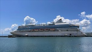 Sinop'u kruvaziyerlerle dört ayda 3 bin 458 turist ziyaret etti!