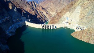 Yusufeli Barajı elektrik üretimi için gün sayıyor!