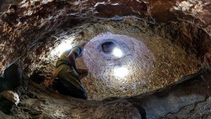 Sarayini yer altı şehrinin keşfedilen alanı 20 bin metrekareye ulaştı 