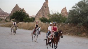 Kapadokya'yı bu sene 3 milyondan fazla turist ziyaret etti!