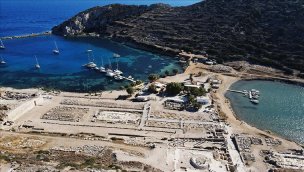 Knidos'un tarihi yapıları kazı ve restorasyonla ayağa kaldırılıyor!