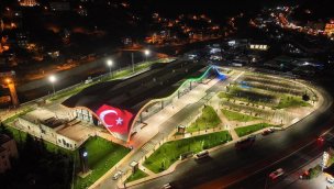 Trabzon’da yapılan yeni otogar bugün açıldı!