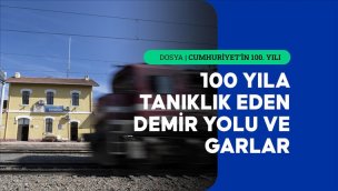 Cumhuriyet'in ilk yıllarından kalan tren garları hizmetini sürdürüyor!