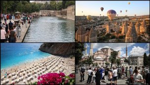 Türkiye'nin turizm geliri yılın üçüncü çeyreğinde yüzde 13,1 arttı!