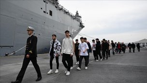 TCG Anadolu gemisi Sarayburnu'nda ziyarete açıldı!