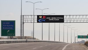 Aydın-Denizli Otoyolu'nda 80 kilometrelik Kuyucak-Denizli etabı trafiğe açıldı