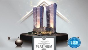 Ziraat Kuleleri Projesi LEED Platinum Sertifikası aldı!