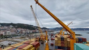 Giresun Limanı'nda konteyner taşımacılığı başladı!