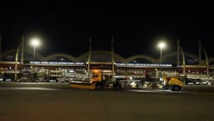 Sabiha Gökçen'de kış hazırlıkları tamamlandı!