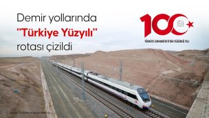 'Türkiye Yüzyılı'nın ilk 5 yılında 2 bin 452 kilometrelik yeni demiryolu hattı hedefleniyor