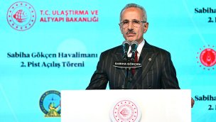 Bakan Uraloğlu: "Sabiha Gökçen Havalimanı hava trafik kapasitesini en az 2 katına çıkaracağız"