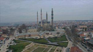 Restorasyondaki Selimiye Camisi geçen yıl çok sayıda ziyaretçi çekti!