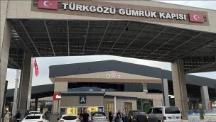 Türkgözü Gümrük Kapısı'nda araç çıkışı bir yılda yüzde 137 arttı!